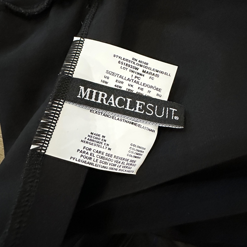 MiracleSuit Marais Swim Dress Swimsuit - Picture 9 of 10